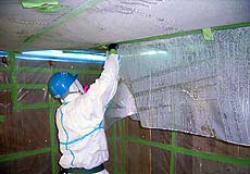 養生撤去および片付け